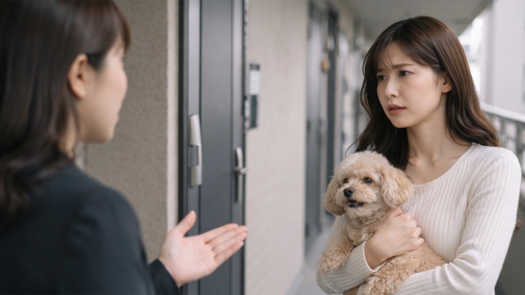 苦情を言われている人