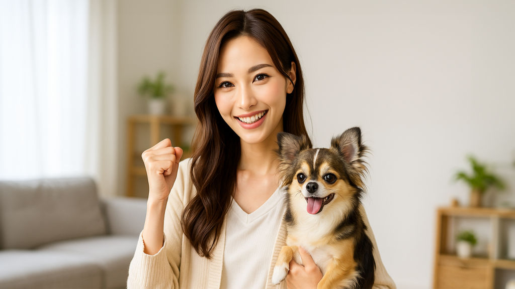 飼い主の女性