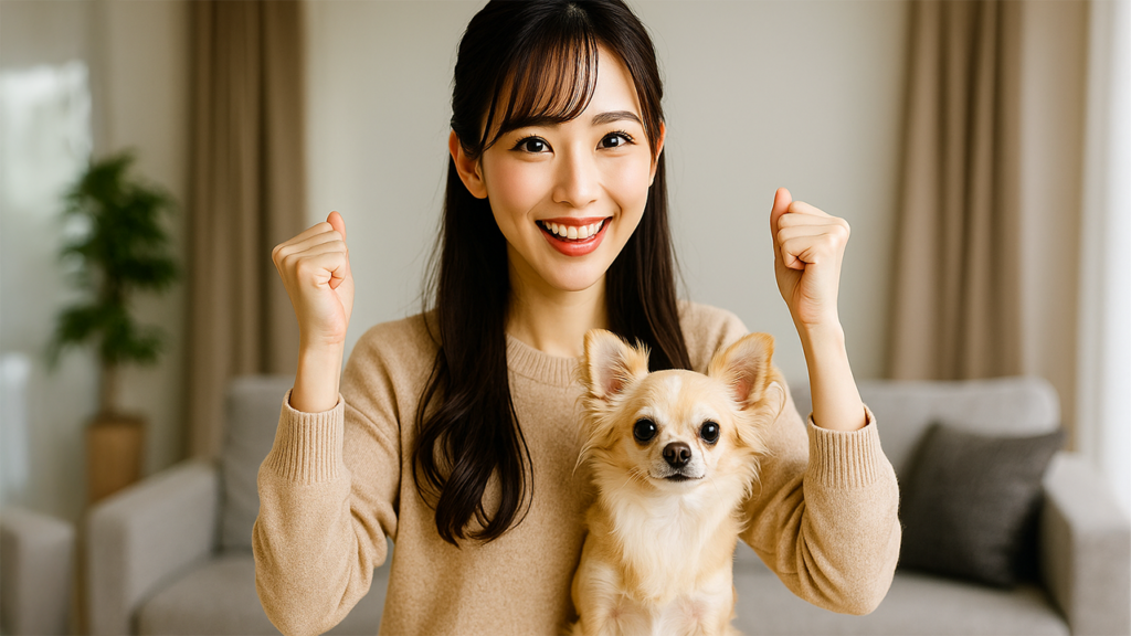 飼い主の女性