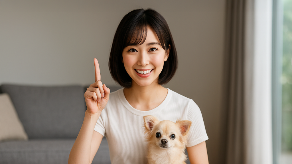 飼い主の女性